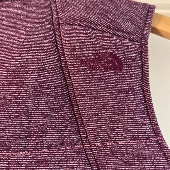 The North Face purple puffer vest, medium - Picture 6 of 9